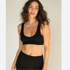 perfectwhitetee Brittany Bralette Black size S NEW/Never worn but missing tag